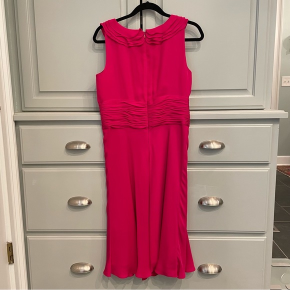 ANTONIO MELANI 100% Silk Dress Cocktail Party Size 8 - Picture 2 of 3